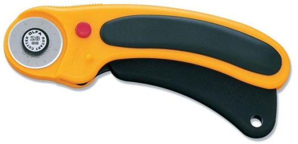 CUTER OLFA ROTATIVO 28MM DELUXE RTY-1/DX*